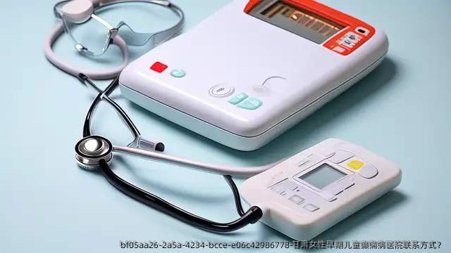 甘肃女性早期儿童癫痫病医院联系方式?